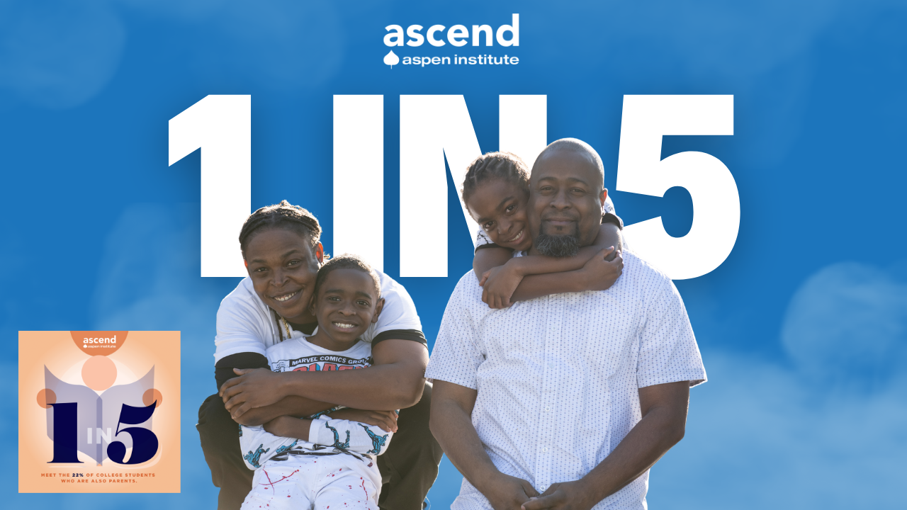 Photo of Ascend Parent Advisor Drayton Jackson with his wife and sons.